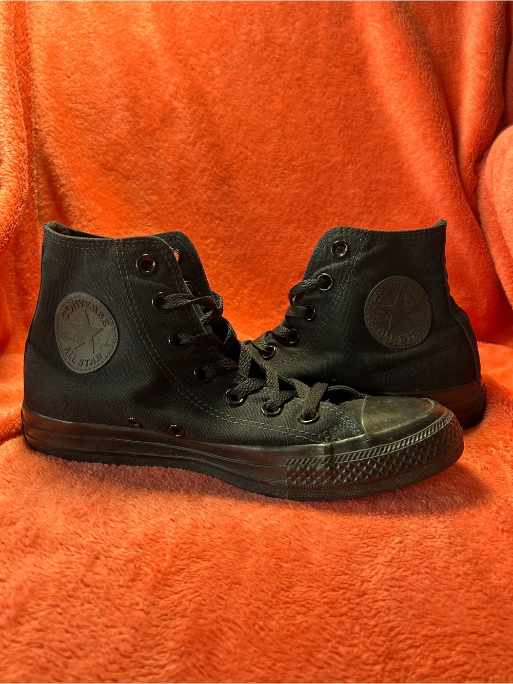 Converse Black High-Top Canvas Sneakers